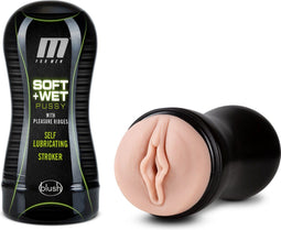 M for Men - Soft and Wet Masturbator Self Lubricating - Ribbels