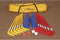 Reydon Hockeyset Junior 75 Cm Rood/geel/blauw 20-delig