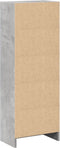 vidaXL - Boekenkast - 40x24x109 - cm - bewerkt - hout - betongrijs
