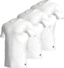 Adidas V-hals Shirt Heren (3-pack) - Maat XL
