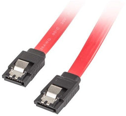 Lanberg CA-SASA-14CU-0050-R - SATA kabel - 50cm - Rood