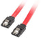 Lanberg CA-SASA-14CU-0050-R - SATA kabel - 50cm - Rood