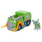 PAW Patrol - Rocky's Recycle Truck - speelgoedauto met speelfiguur - 80% gerecycled plastic - duurzaam speelgoed