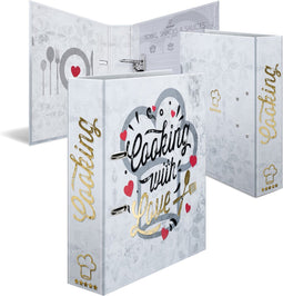 Rezeptordner Cooking with love A4