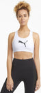 PUMA 4Keeps - Mid Impact Sportbeha - Medium ondersteuning - White/black BIG CAT