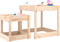 Zandtafels 2 stuks massief grenenhout