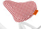 BikeCap Zadelhoes Red Checkmate | Fietszadelhoes - Fietszadeldek - Stof en waterafstotend