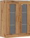 vidaXL - Hangkast - 69,5x34x90 - cm - artisanaal - eikenkleurig