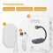 Nuvance - Leeslampje - Klemlampje met 3 standen - USB-C - Wit