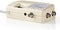 Nedis Power-Inserter voor CATV - 40-862 MHz - Tussenschakeldemping: -5 dB - 75 Ohm - ABS - Wit