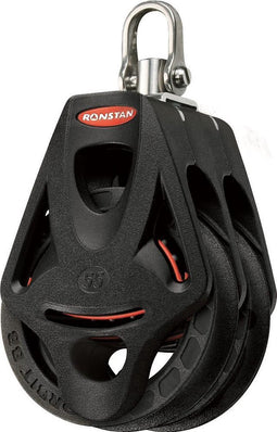 RF55210 Ronstan Orbit 55mm, 2-schijfsblok, sw