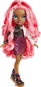 Rainbow High Daria Roselyn - Modepop met 2 outfits en accessoires - Rozerood (2 stuks)