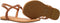UGG Madeena - Dames Sandalen - Verstelbaar leren enkelbandje - Tan leather