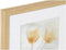 Schilderij DKD Home Decor Drawed Leaf 33 x 3 x 38 cm Traditioneel Blad van een plant (2 Stuks)