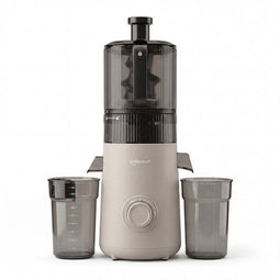 Safecourt Kitchen Slow Juicer XXL - sapcentrifuge - krachtige motor - RVS pre-cutter - Beige