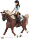 schleich HORSE CLUB - Speelfigurenset - Wasplaats met Horse Club Emily & Luna - Kinderspeelgoed voor Jongens en Meisjes - 5 tot 12 jaar - 14 Onderdelen - 42438