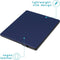 imoshion E-reader Hoesje - Geschikt voor Amazon Kindle Oasis 3 - Slim Hard Case Sleepcover Bookcase - Donkerblauw