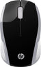 HP 200 - Draadloze Muis - Ergonomisch - Zwart en Zilver