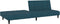 vidaXL - Slaapbank - 2-zits - fluweel - blauw