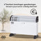 Infinity Goods INF2365 - Elektrische Convector Kachel - 750/1500/2000W - Verstelbare Thermostaat - Wit/Zwart