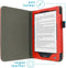imoshion E-reader Hoesje - Geschikt voor Kobo Clara HD - Vegan Leather Bookcase - Rood
