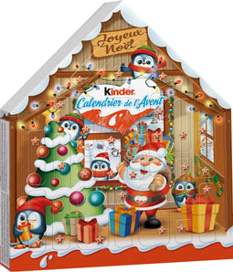 Merkloos - Kinder chocolade adventskalender, Mix, doos van 184 g