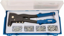 Draper Tools Klinknagel pistool set blauw 27843