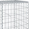 vidaXL - Schanskorf - 900x50x100 - cm - gegalvaniseerd - ijzer - zilverkleurig