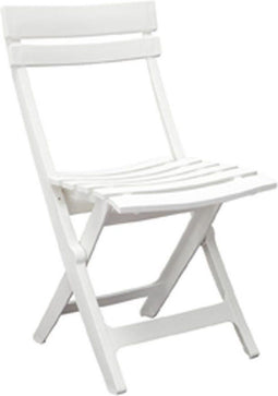 Plooistoel Miami 50x42x80cm Wit