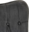 vidaXL - Schommelstoel - in - vintage - stijl - canvas - zwart