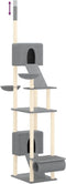 Kattenmeubel Vloer Tot Plafond 277-303 Cm Crèmekleurig