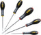 Stanley FatMax - 5-Delige Schroevendraaierset - Ergonomische handgreep - Zwart