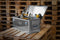 Alutec Aluminium Kist BASIC 40 - Transportkist - Spatwaterdicht - Blauw zilver - 560x370x245mm - ALU10040