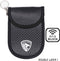 RFID Autosleutel Anti-diefstal Beschermhoes voor Keyless Entry Go Auto's - Dubbele laag RFID Carbon look - Zwart - Auto Sleutel Accessoires gadgets - Kado Cadeau man - vrouw