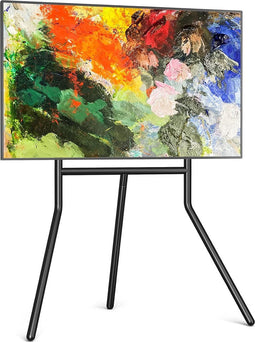 RFIVER - Easel TV Stand - Tripod Base - Height Adjustable - Max. VESA 600x400mm