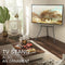 RFIVER - Easel TV Stand - Tripod Base - Height Adjustable - Max. VESA 600x400mm