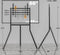 RFIVER - Easel TV Stand - Tripod Base - Height Adjustable - Max. VESA 600x400mm