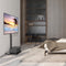 RFIVER TV Vloerstandaard - Hoge TV Standaard - Draaibaar en Verstelbaar - Voor TV's 32-65 inch