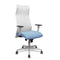 Bureaustoel Piqueras y Crespo 54BR65G Wit Hemelsblauw