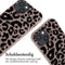 imoshion Hoesje Geschikt voor iPhone 15 Hoesje Met Koord - imoshion Siliconen design hoesje met koord - Roze / Animal Pink