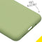 Accezz Samsung Galaxy S20 - Liquid Silicone Backcover - Schokabsorberend - Groen