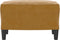 vidaXL - Voetenbank - 60x50x41 - cm - fluweel - bruin