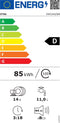 Etna VWV144ZWA - Vaatwasser - 14 couverts - Energieklasse D - Geluidsniveau 44 dB(A)