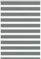 vidaXL - Zebra - rolgordijn - 100x100 - cm - stofbreedte - 95,9 - cm - donkergrijs