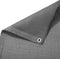 tectake® Balkonscherm - 600 x 75 cm - Weerbestendig - Waterafstotend - Grijs