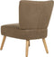 VAASA - Fauteuil - Bruin - Polyester