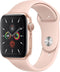 Apple Watch Series 5 refurbished door Renewd - A Grade (zo goed als nieuw) - 44mm - Goud/Roze