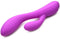 BANG! - 10X Flexibele Rabbit Vibrator - Duo Stimulatie Paars