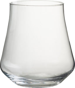 J-Line vaas Vita - glas - transparant - small - 21.00 cm hoog
