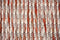 Brink en Campman - Grain 13502 Vloerkleed - 140x200 - Rechthoek - Laagpolig,Structuur Tapijt - Landelijk - Rood, Roze, Wit